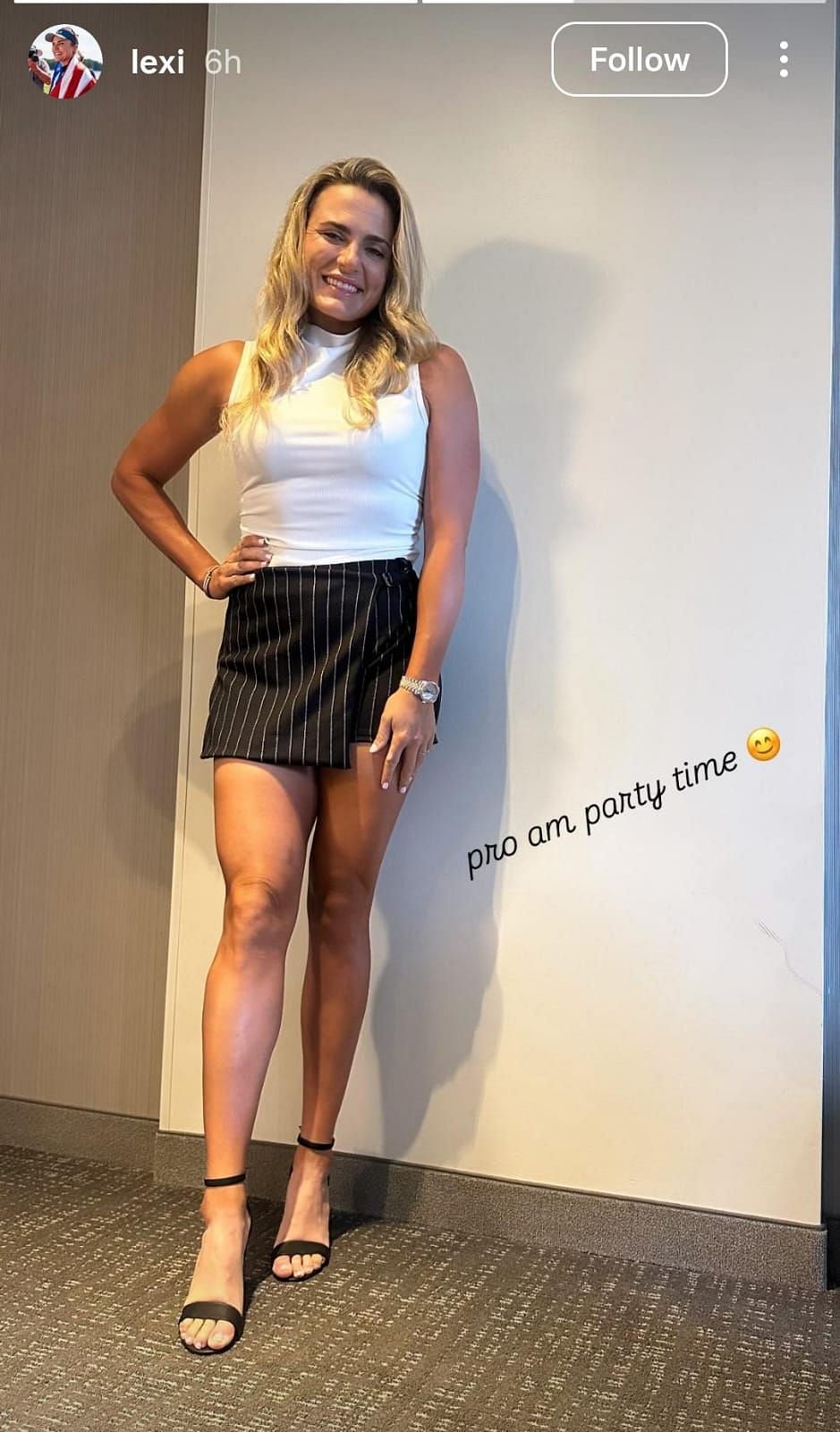 Lexi Thompson ( via Lexi Thompson's Instagram post)